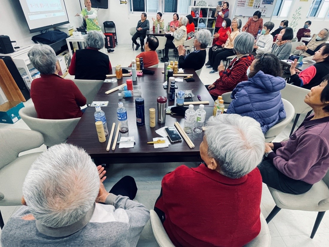 銀色知悠生長者健康促進音樂律動訓練