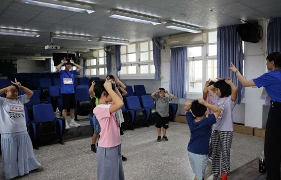 大地跑關遊戲，結合三天所學內容，考驗小隊內的默契