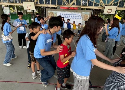 上營第一天先玩破冰遊戲，讓大家彼此認識